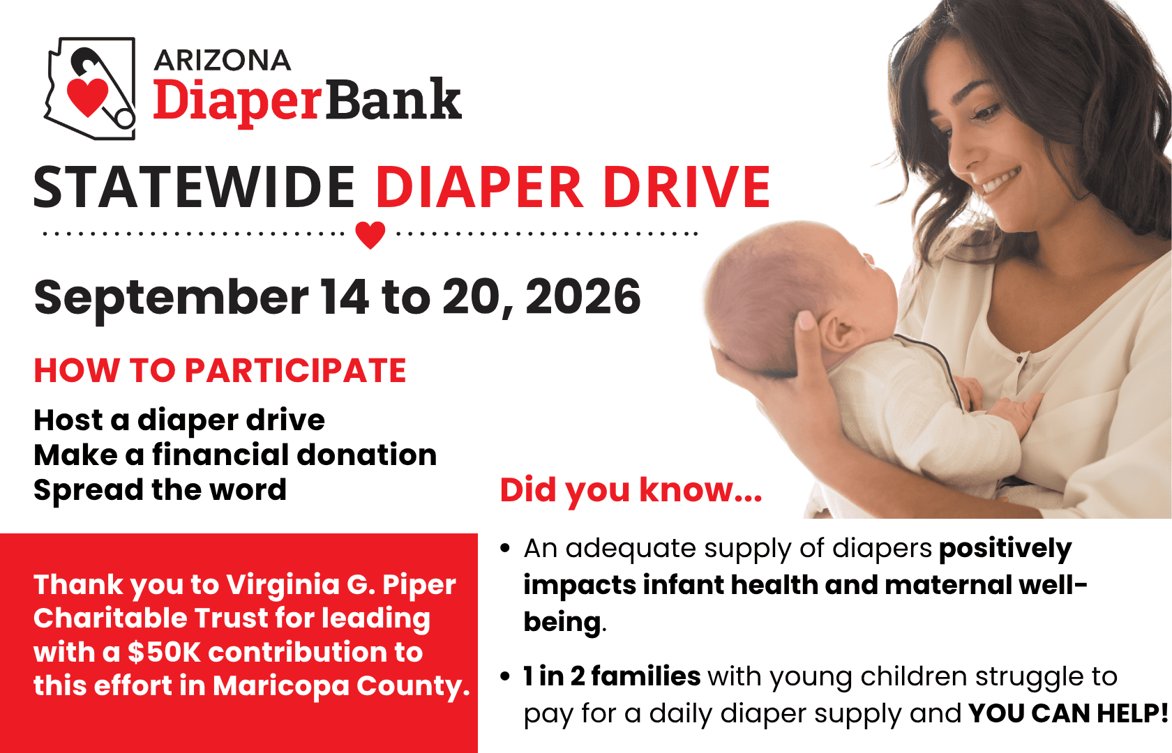 Statewide Diaper Drive